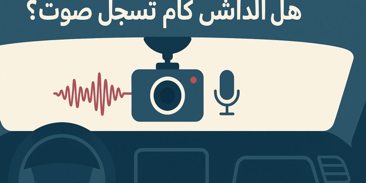هل تقوم كاميرات الداش كام بتسجيل الصوت؟
